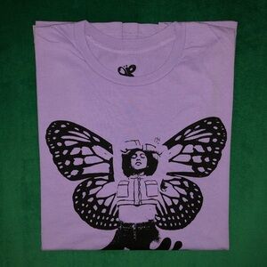 Olivia Rodrigo Sour Butterfly Deja Vu Lavender Long sleeve Tee